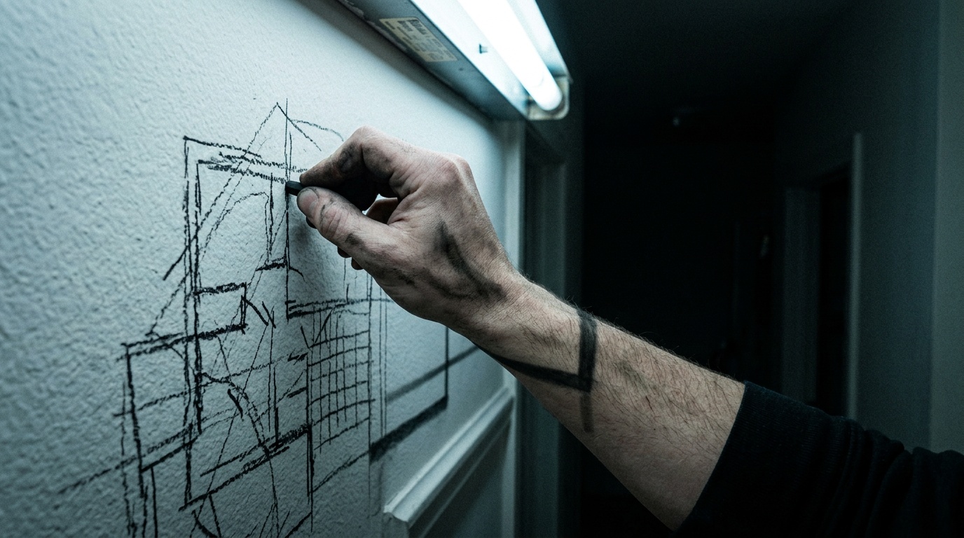 Irving's Paintings Are Messages to His Innie